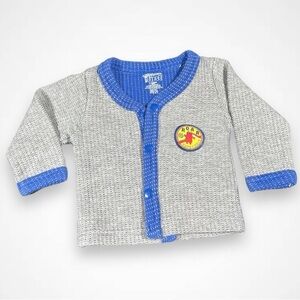 4/$20 Gray Knitted Button Down Jacket